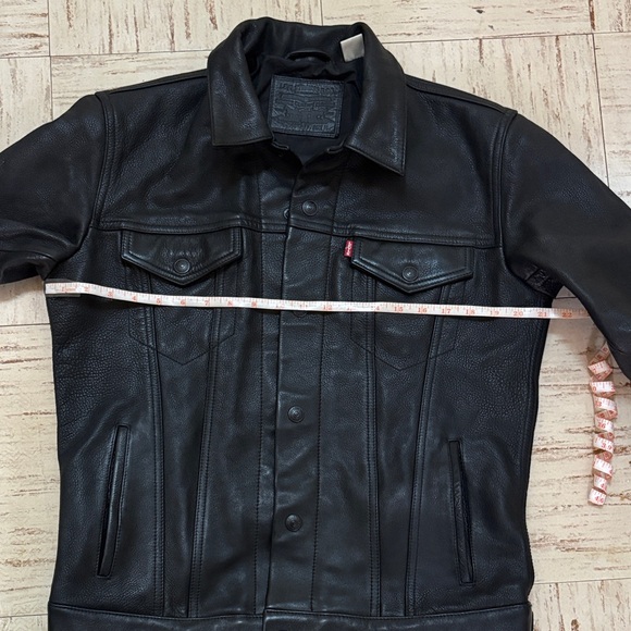 Men's Black Denim Jacket size M - Picture 14 of 15